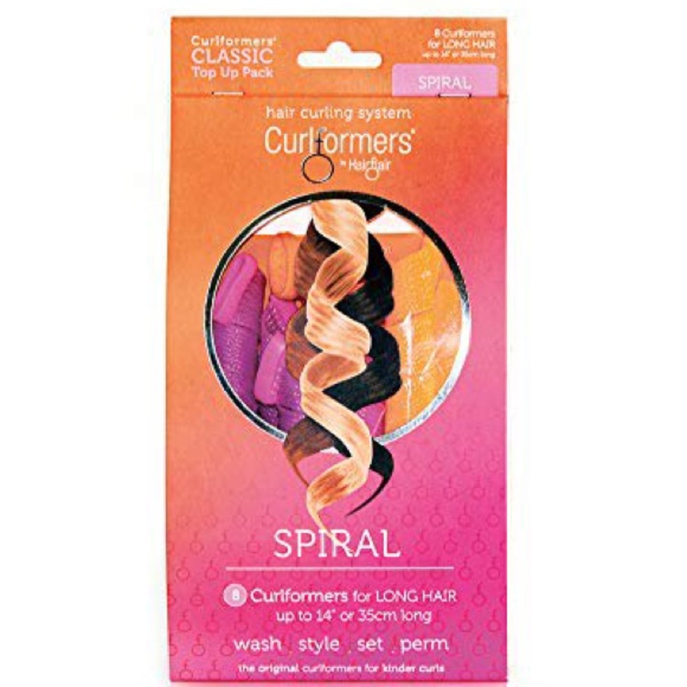 New In Box Curlformers Spiral Long Hair for up to 14" Hair - 8 pack